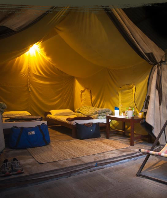 Luxury tented Last Resort in Nepal