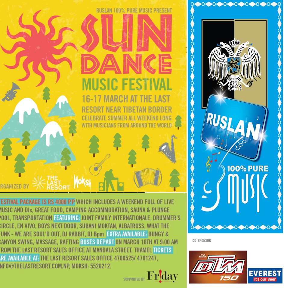 Sundance festival and other eventsThe Last Resort in Nepal